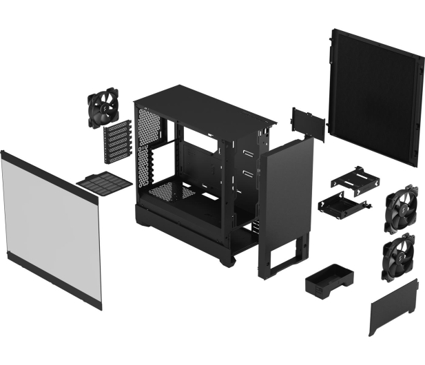 FRACTAL DESIGN Pop Silent Black TG Clear Tint - 1053221 - zdjęcie 11